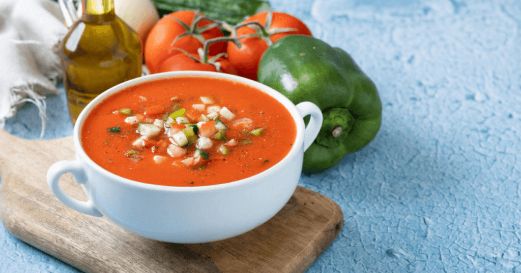 vegan tomato soup with coconut milk