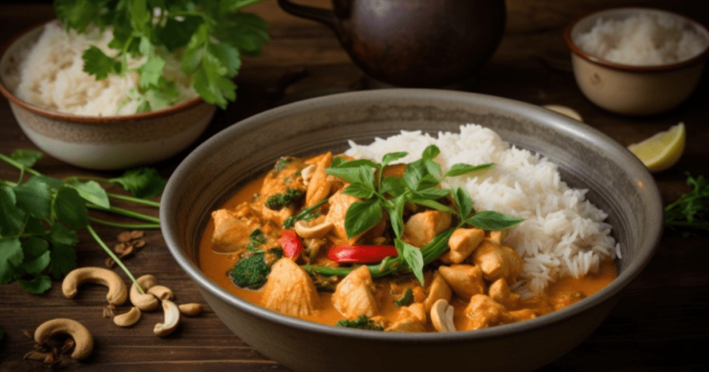 Thai-inspired Coconut Chicken Curry