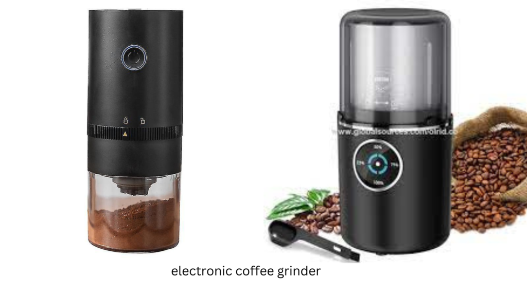 how to use an electronic coffee grinder