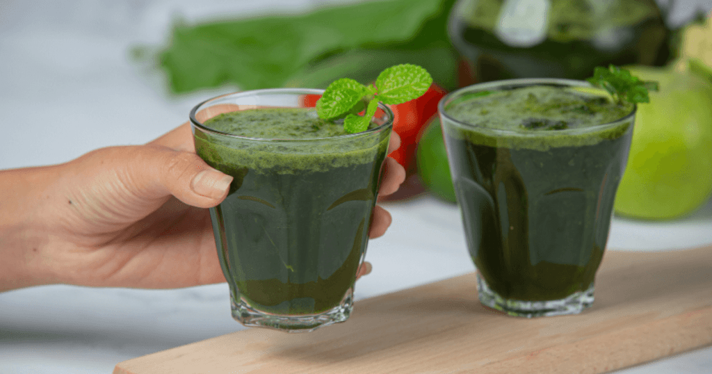 Green High-Protein Milkshake Recipe