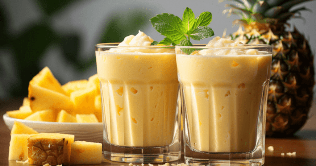 Tropical High-Protein Milkshake Recipe