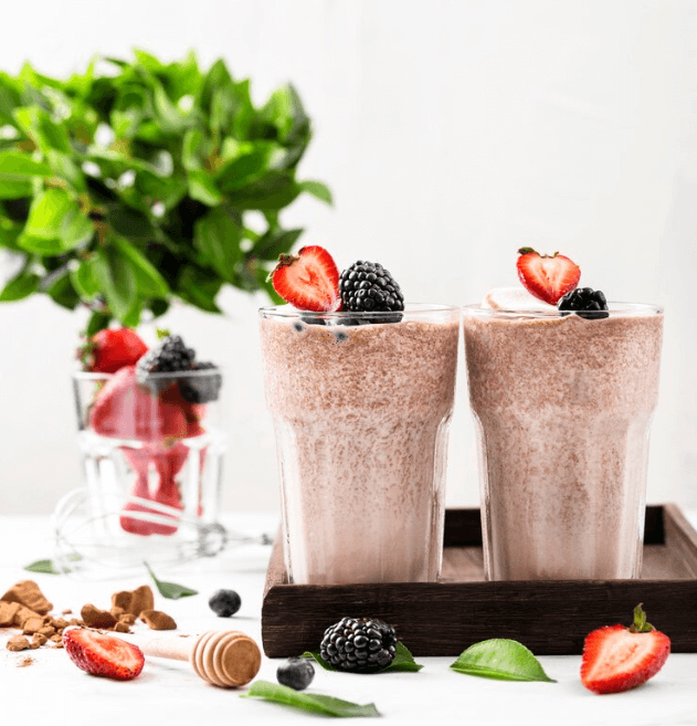 Vegan milkshake recipe without ice cream