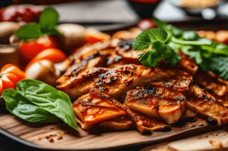 Japanese grilled teriyaki chicken recipe