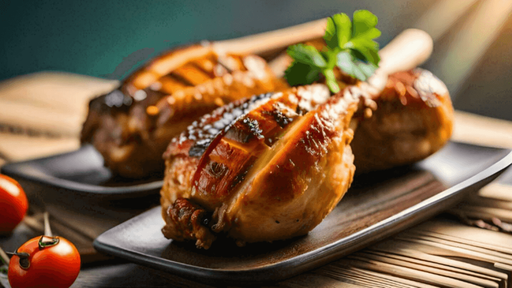 Japanese grilled teriyaki chicken recipe