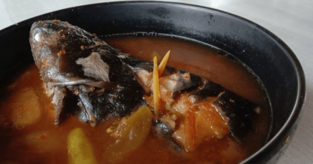 Thai fish head soup recipe