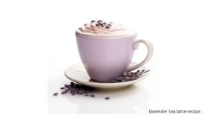 Lavender Tea Latte Recipe