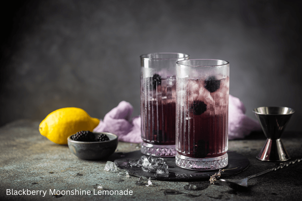 Blackberry Moonshine Lemonade
