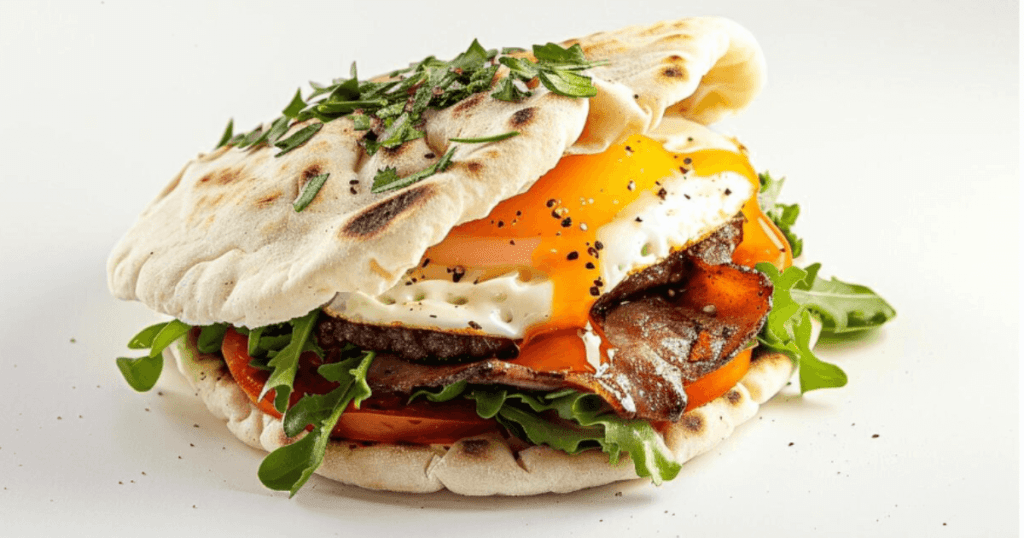 Naan Breakfast Sandwich