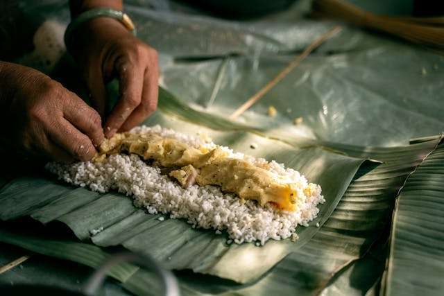 Vietnamese Rice Paper Omelette