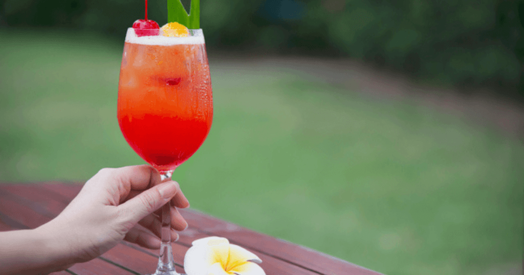 Koloa Rum Punch cocktail