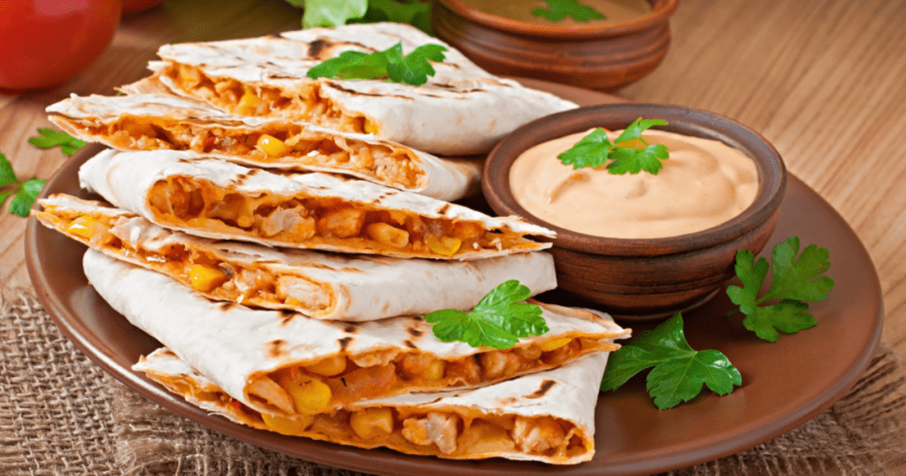 Naan Quesadillas