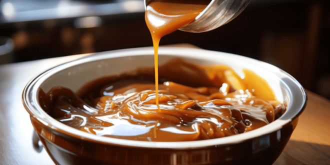 how to make caramel from condensed milk quickly